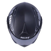 Casco Ich 3110 Speed_Mast Negro Gris Visor Silver 2